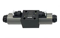 3 posiciones 4 vías Válvula direccional solenoide